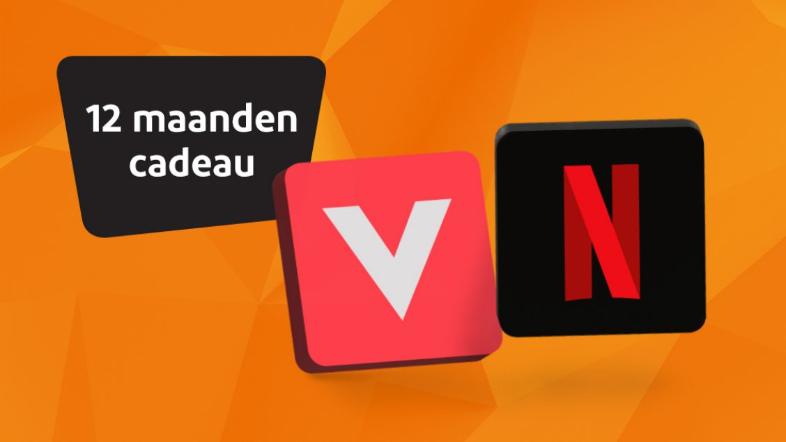 Netflix én Videoland 12 maanden cadeau