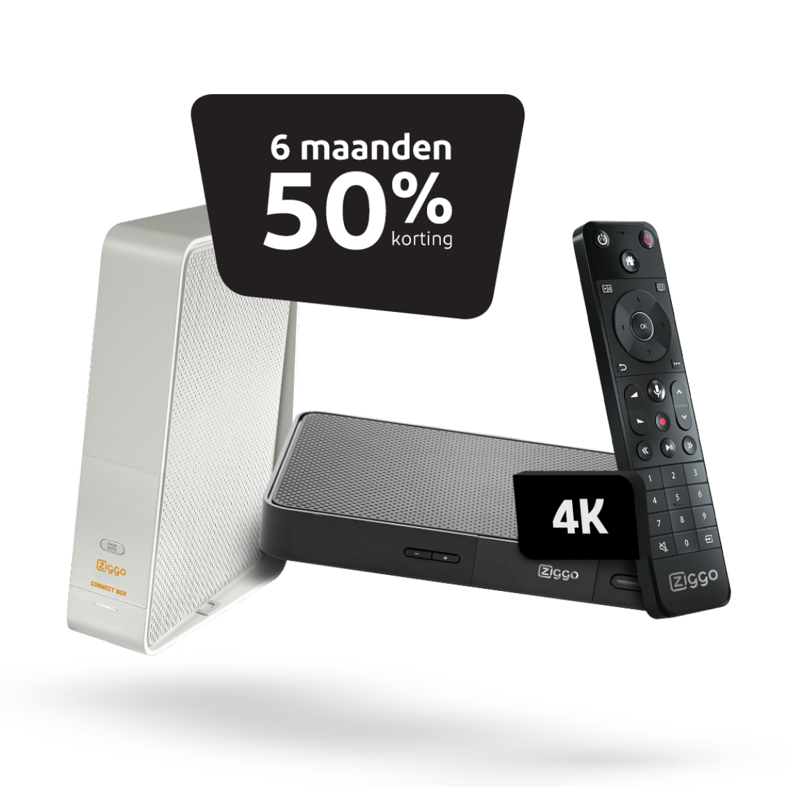 6 maanden 50% korting