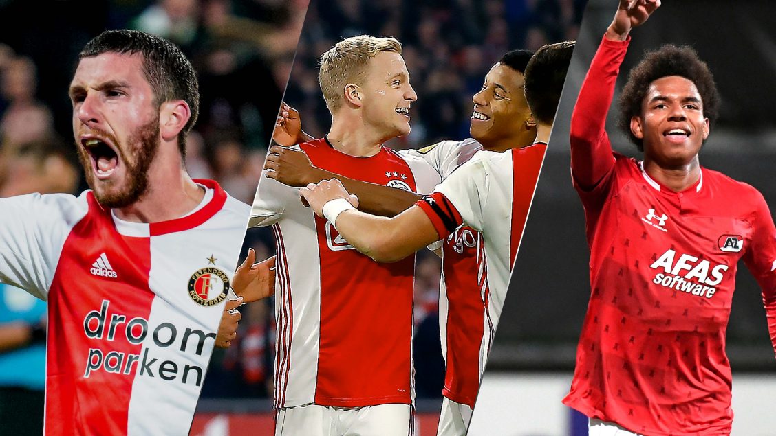 Live Eredivisie op drie kanalen