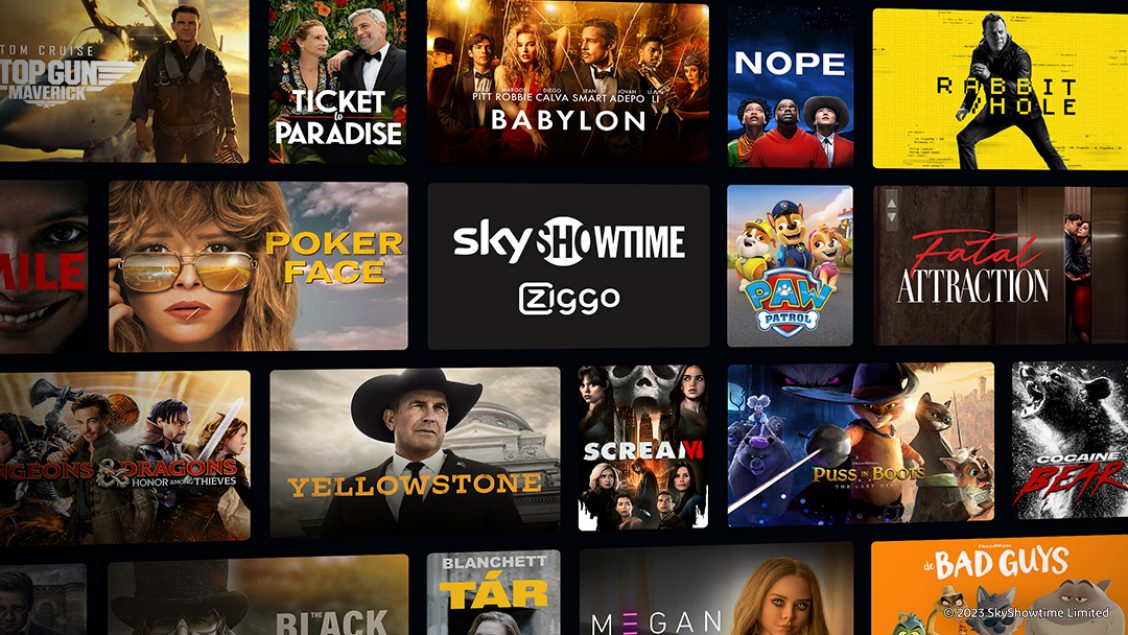 Aanbod films, series SkyShowtime