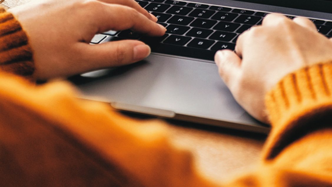 foto van een laptop