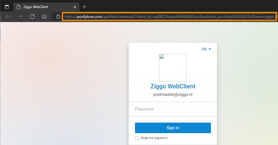 Voorbeeld van phishing - Ziggo.nl <klantcom@mobna.com> Je hebt een Ziggo voucher ontvangen vanwege je vertrouwen in onze. Geniet er nu van Hallo We hebben u willekeurig geselecteerd om deel te nemen aan onze anonieme enquete van 30 seconden over uw winkelervaring bij ons. Aan het einde beloven we je een beloning van minimaal 500 euro, als dank voor je deelname en voor het geven van waardevolle feedback. Bedankt voor je tijd ! Antwoord hier