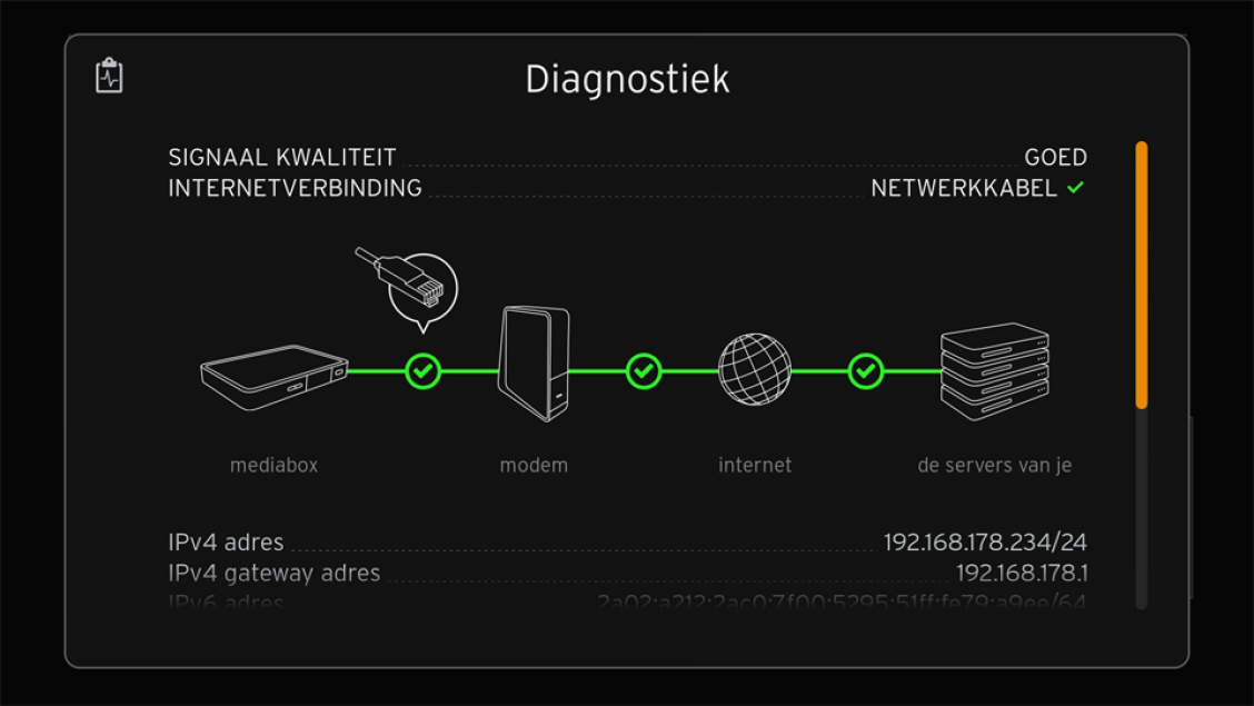 Diagnostisch scherm Mediabox Next