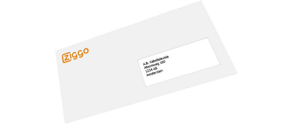 Post van Ziggo