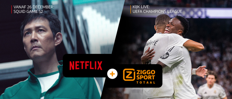 Netflix & Ziggo Sport Totaal-bundel