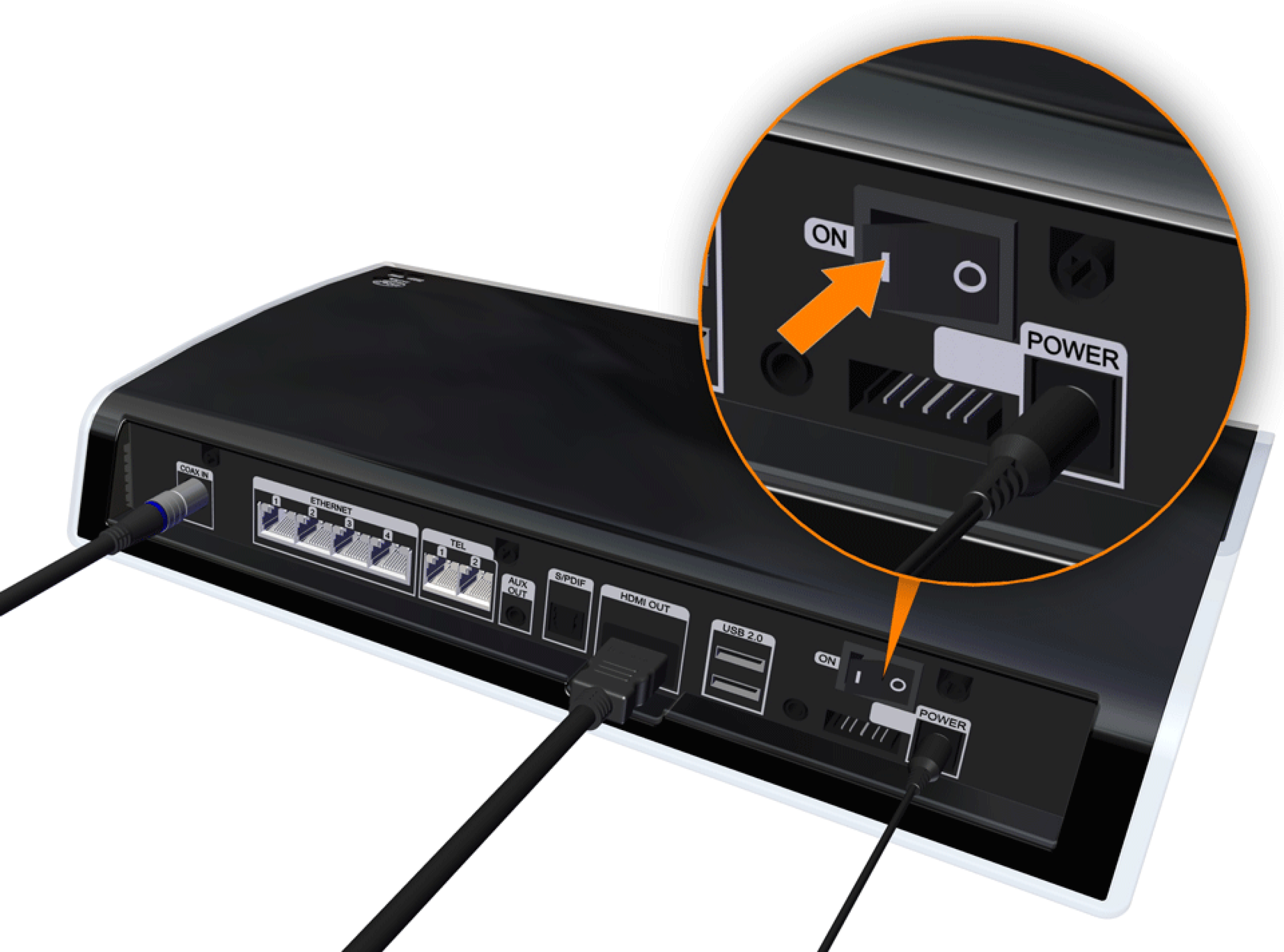 Ziggo Box Router Mediabox herstarten | Klantenservice | Ziggo
