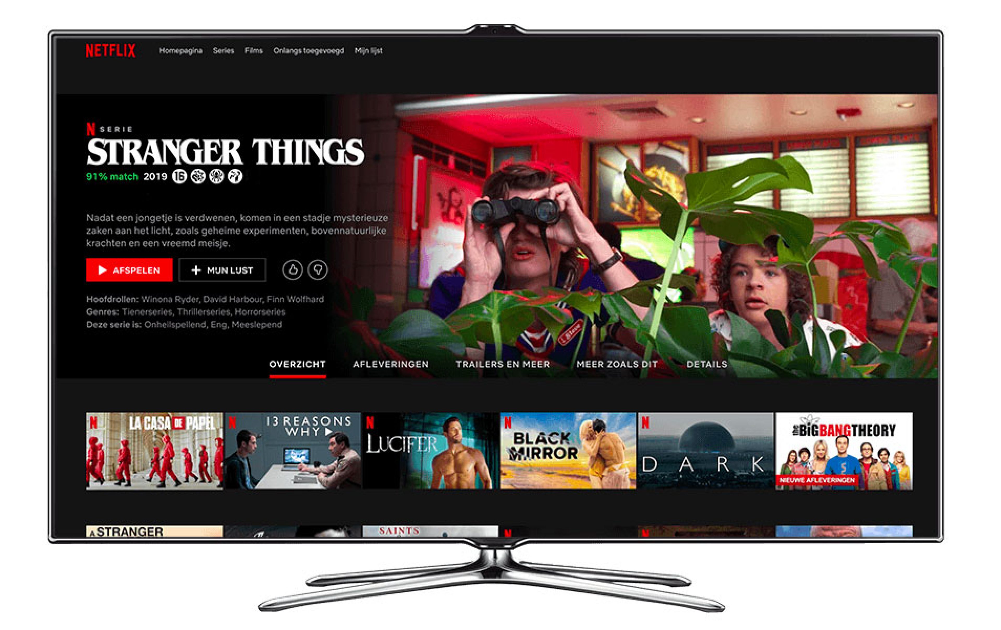 Netflix kijken Klantenservice Ziggo