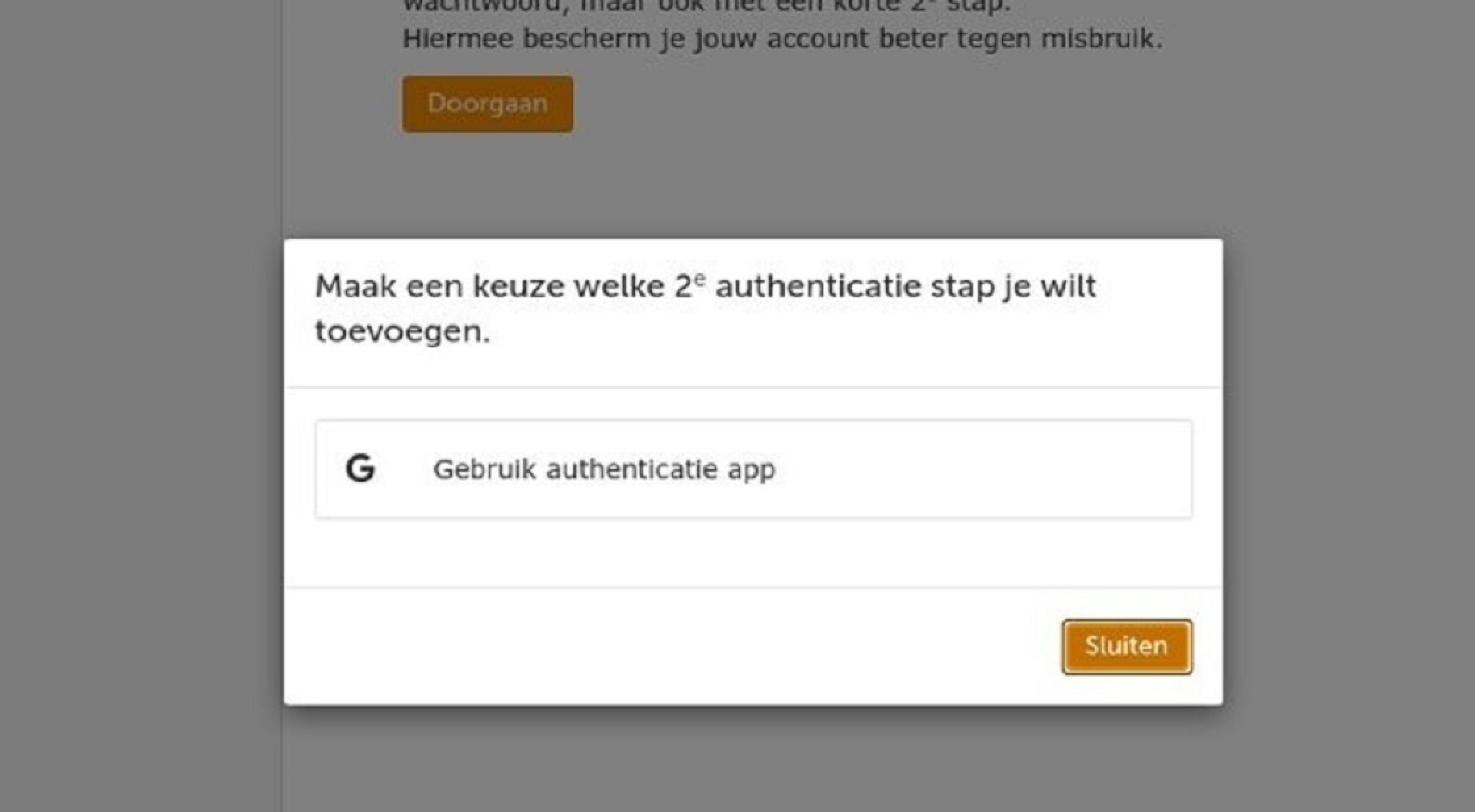 Authenticatie in 2 stappen aanzetten Ziggo Mail Ziggo