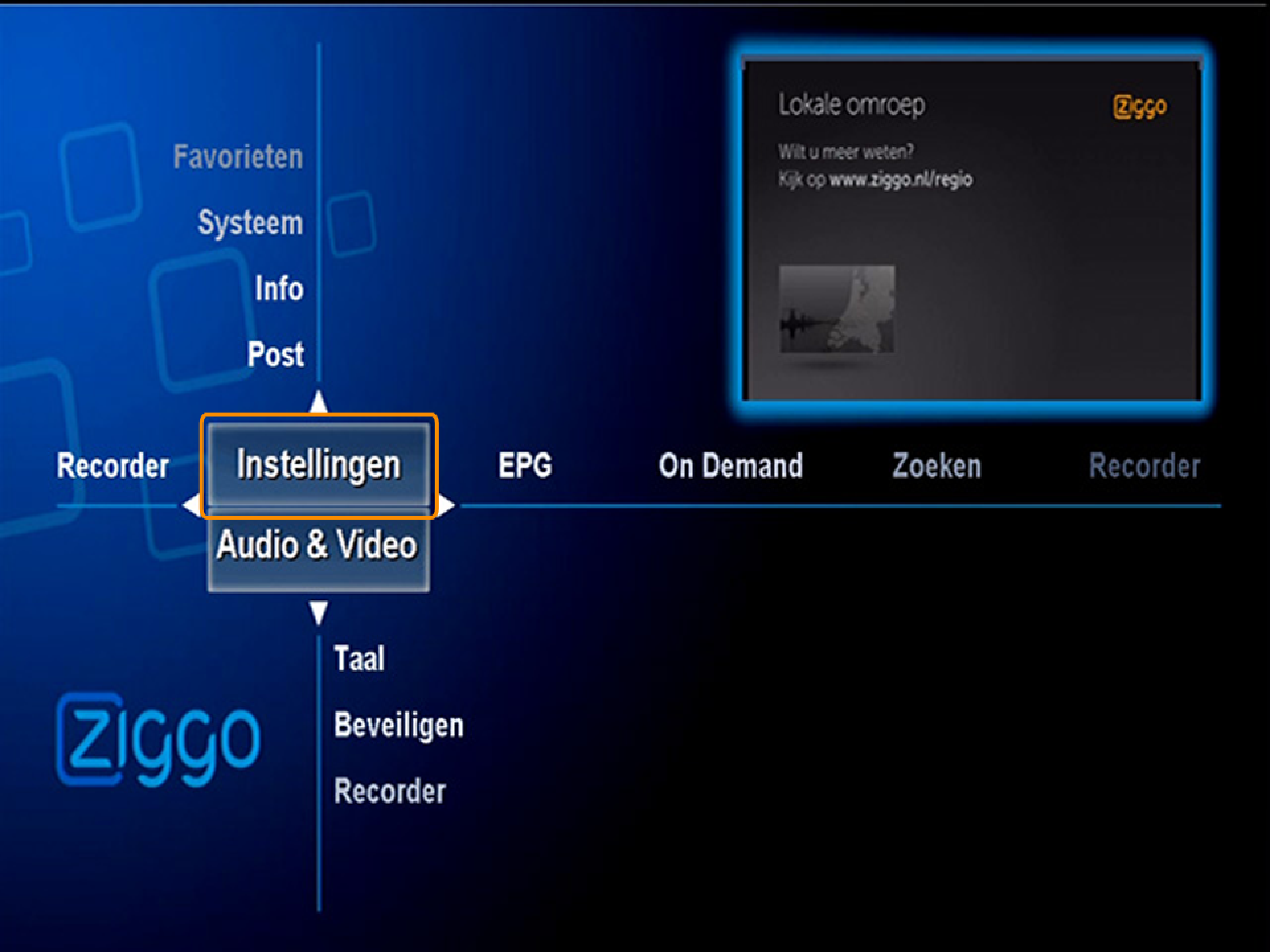 E48 of E52melding met een Cisco mediabox Klantenservice Ziggo