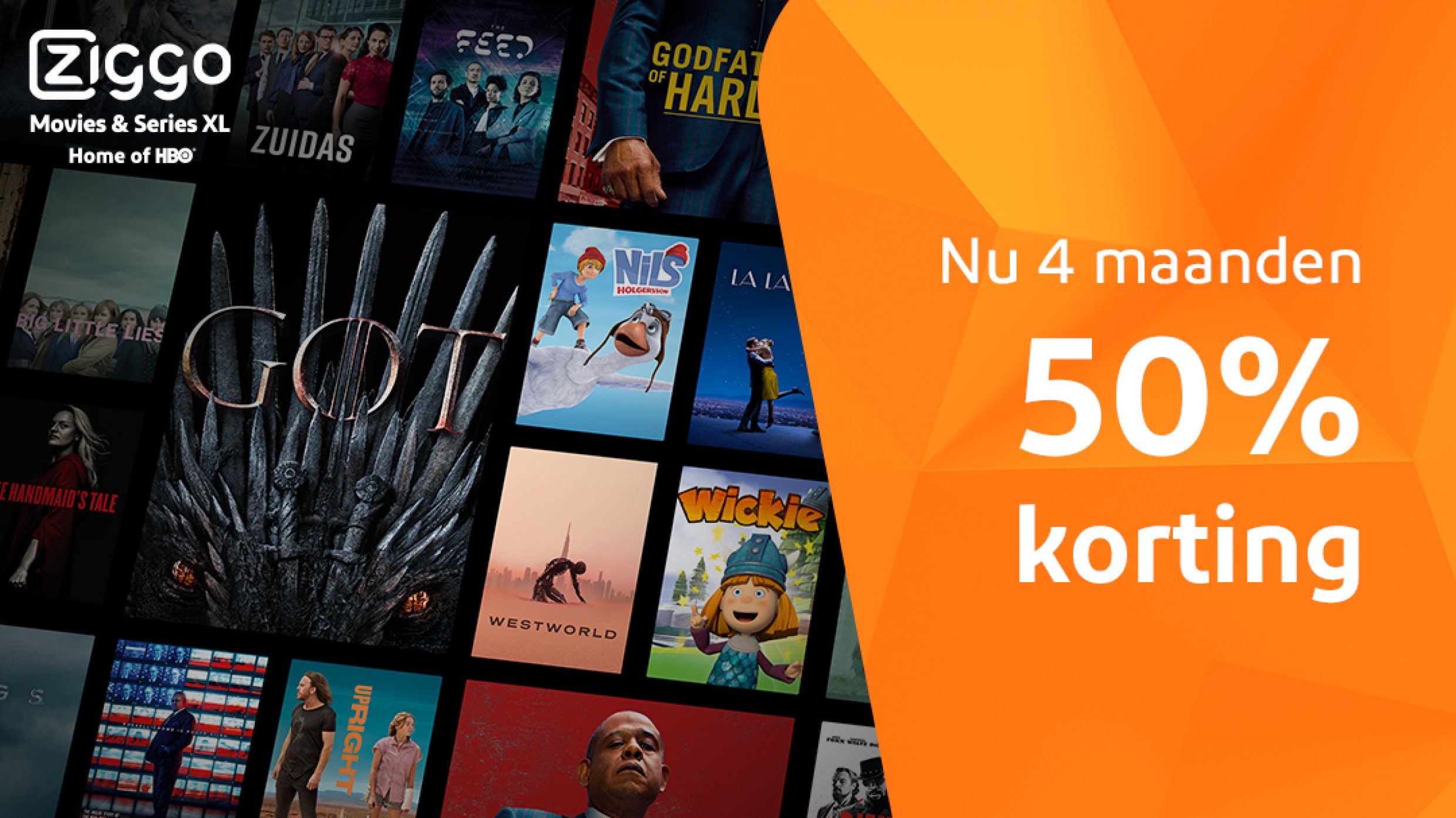 Extra zenders Televisie Ziggo