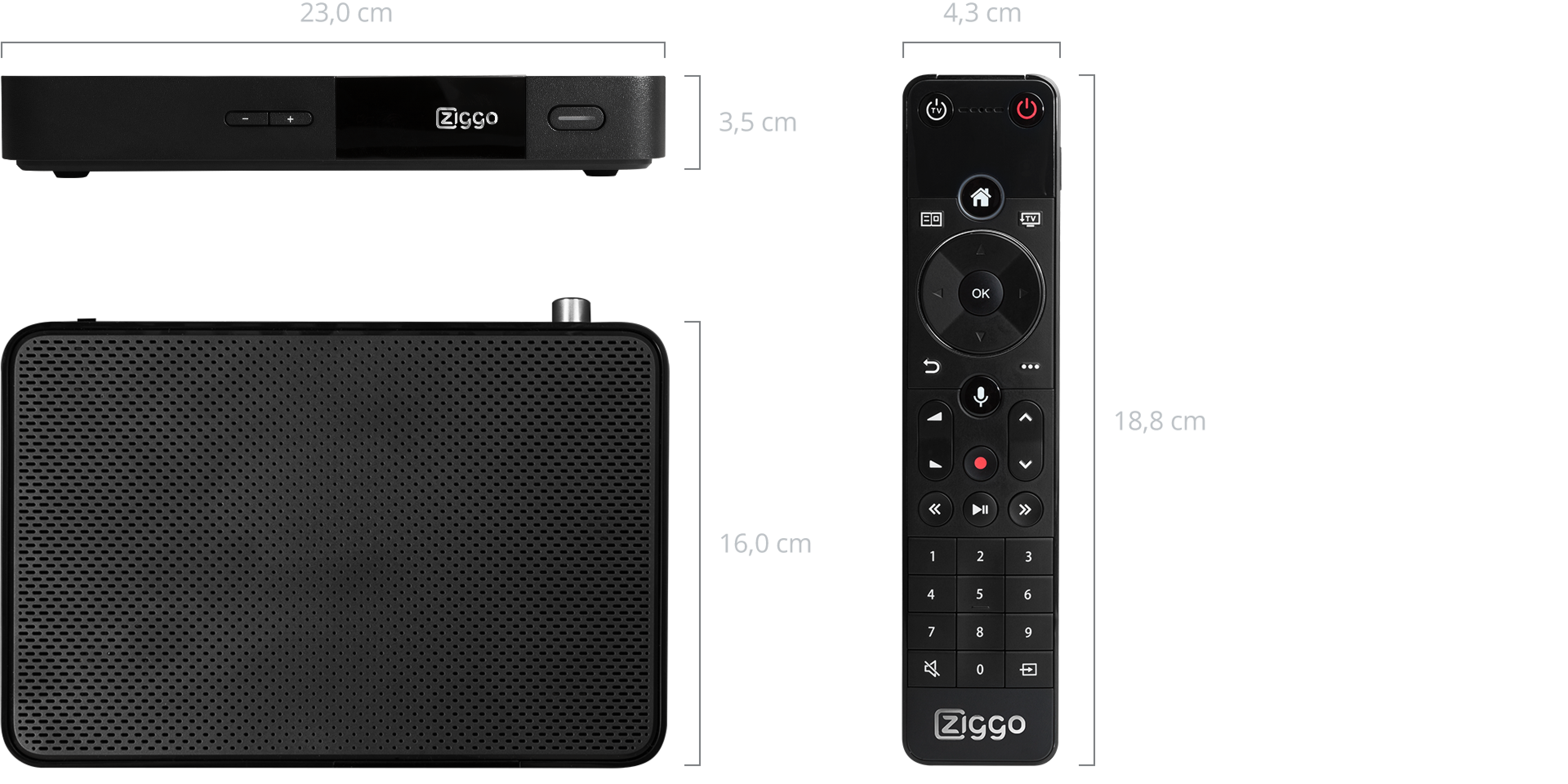 Specificaties van de Mediabox Next Ziggo