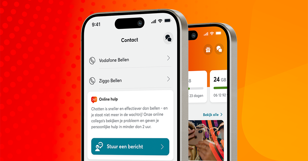 Vodafone & Ziggo App | Ziggo Zakelijk