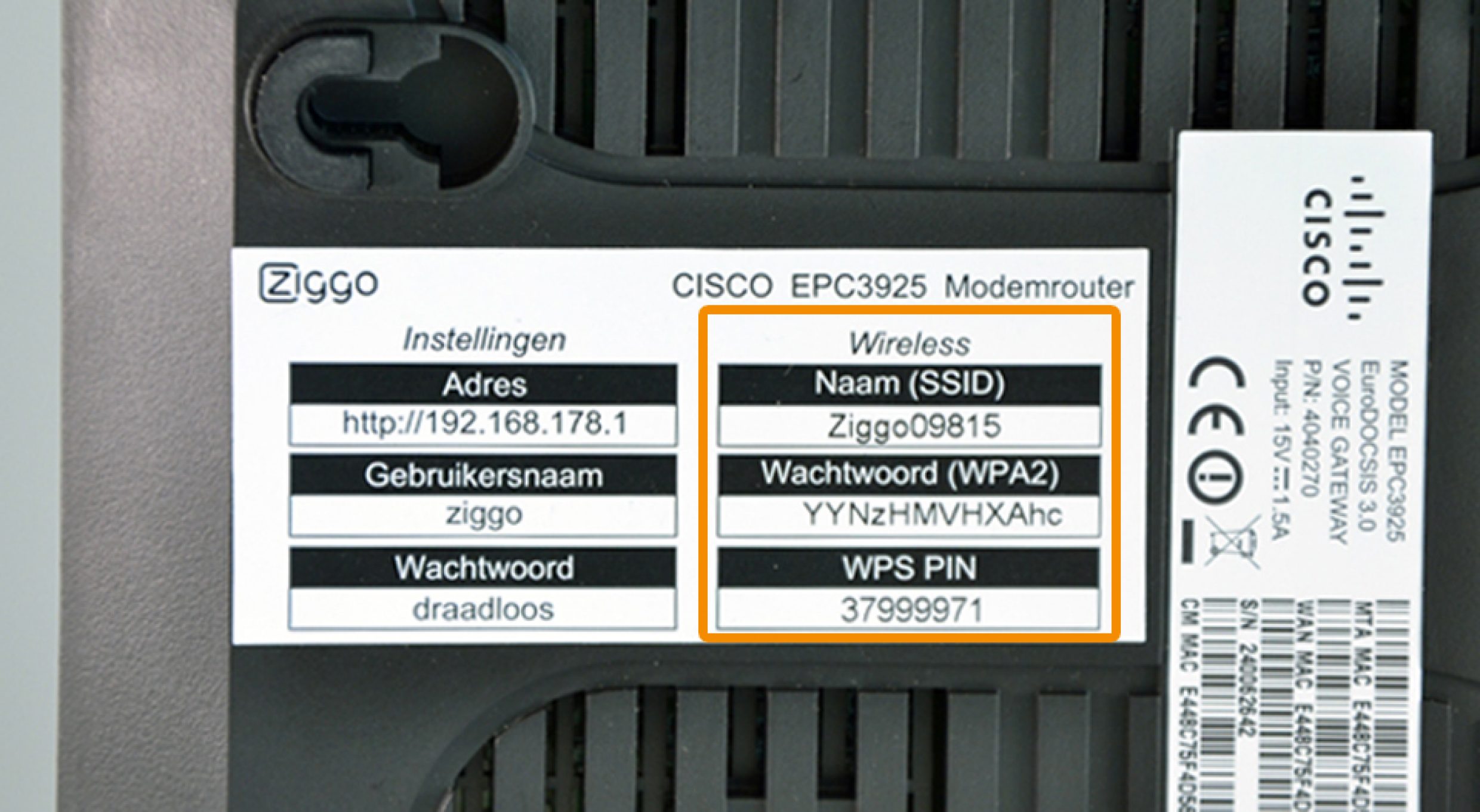 Wifiinstellingen aanpassen Klantenservice Ziggo Zakelijk