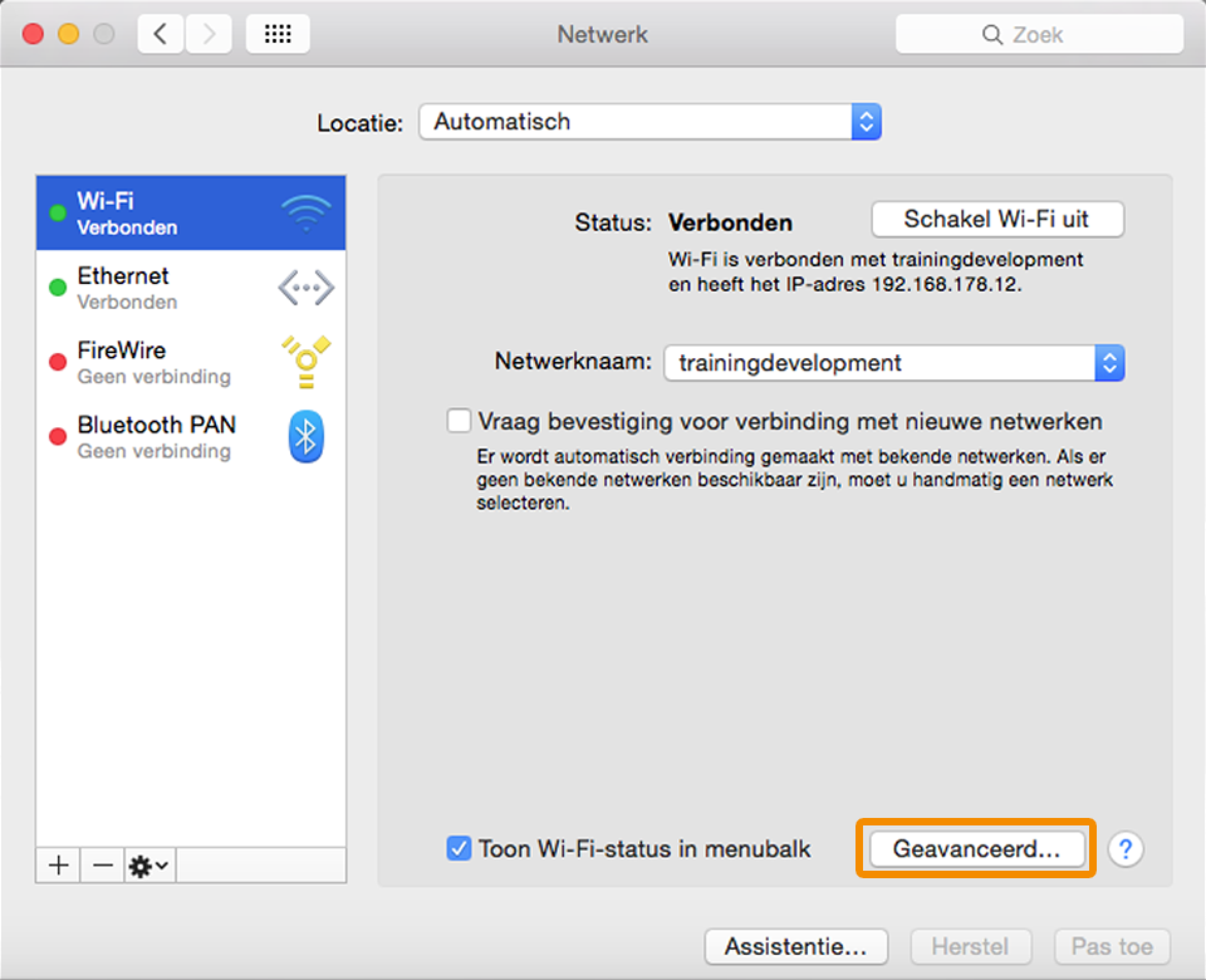 Lokaal vast IPadres instellen Klantenservice Ziggo Zakelijk