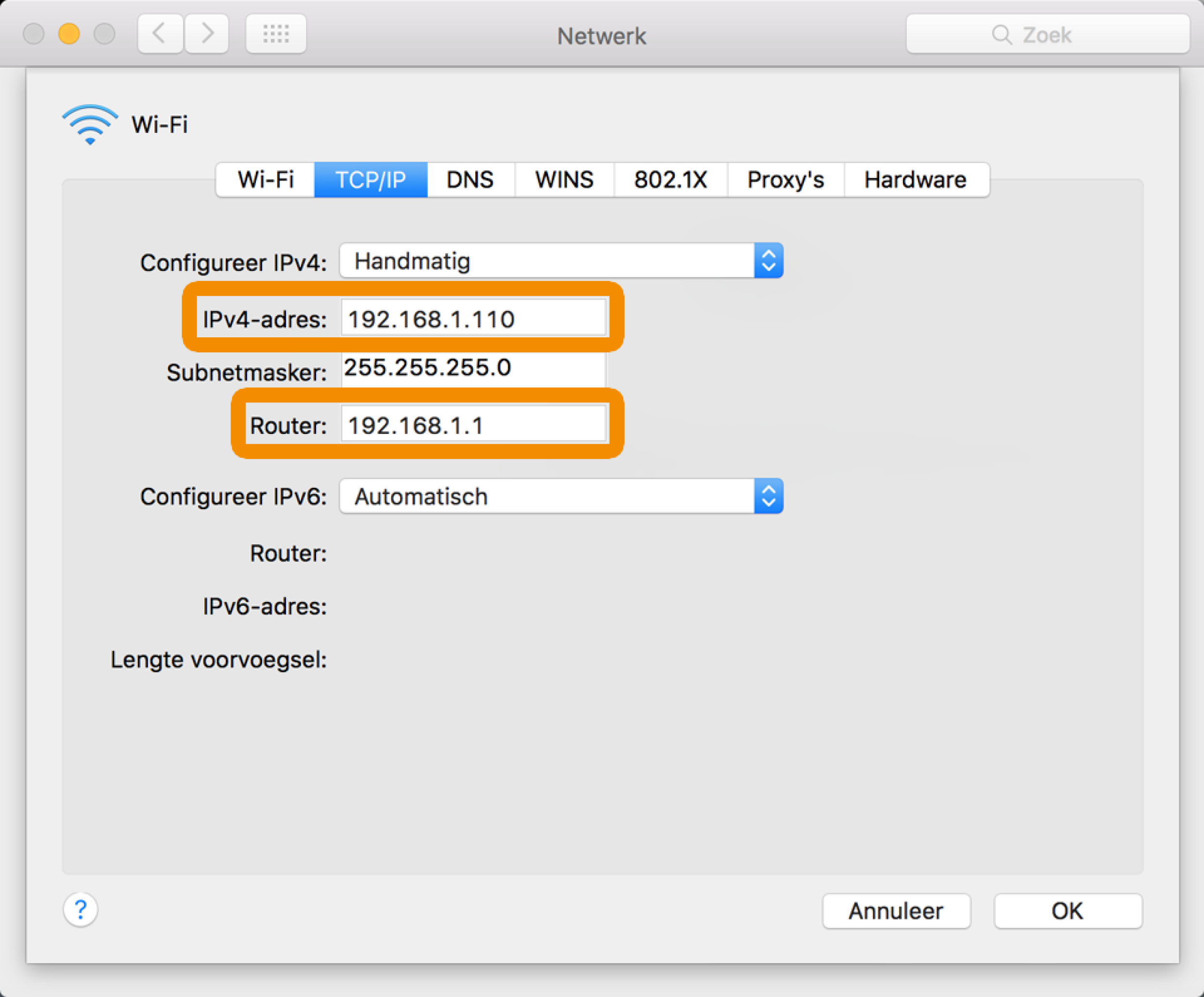 Lokaal vast IPadres instellen Klantenservice Ziggo Zakelijk